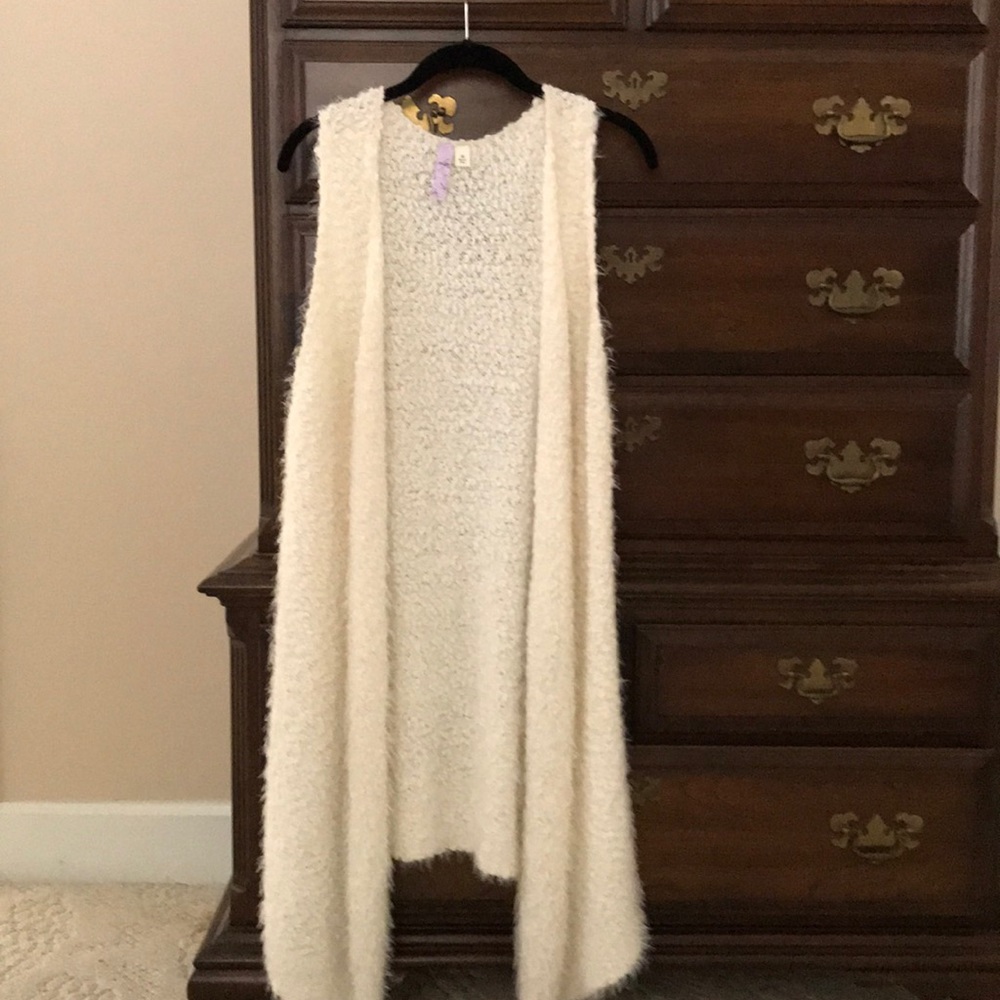 Fun fuzzy vest